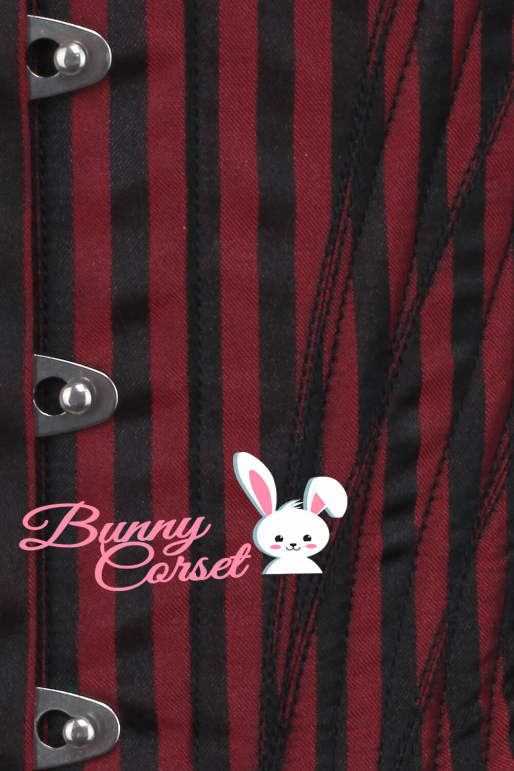 Miles Maroon Underbust Corset