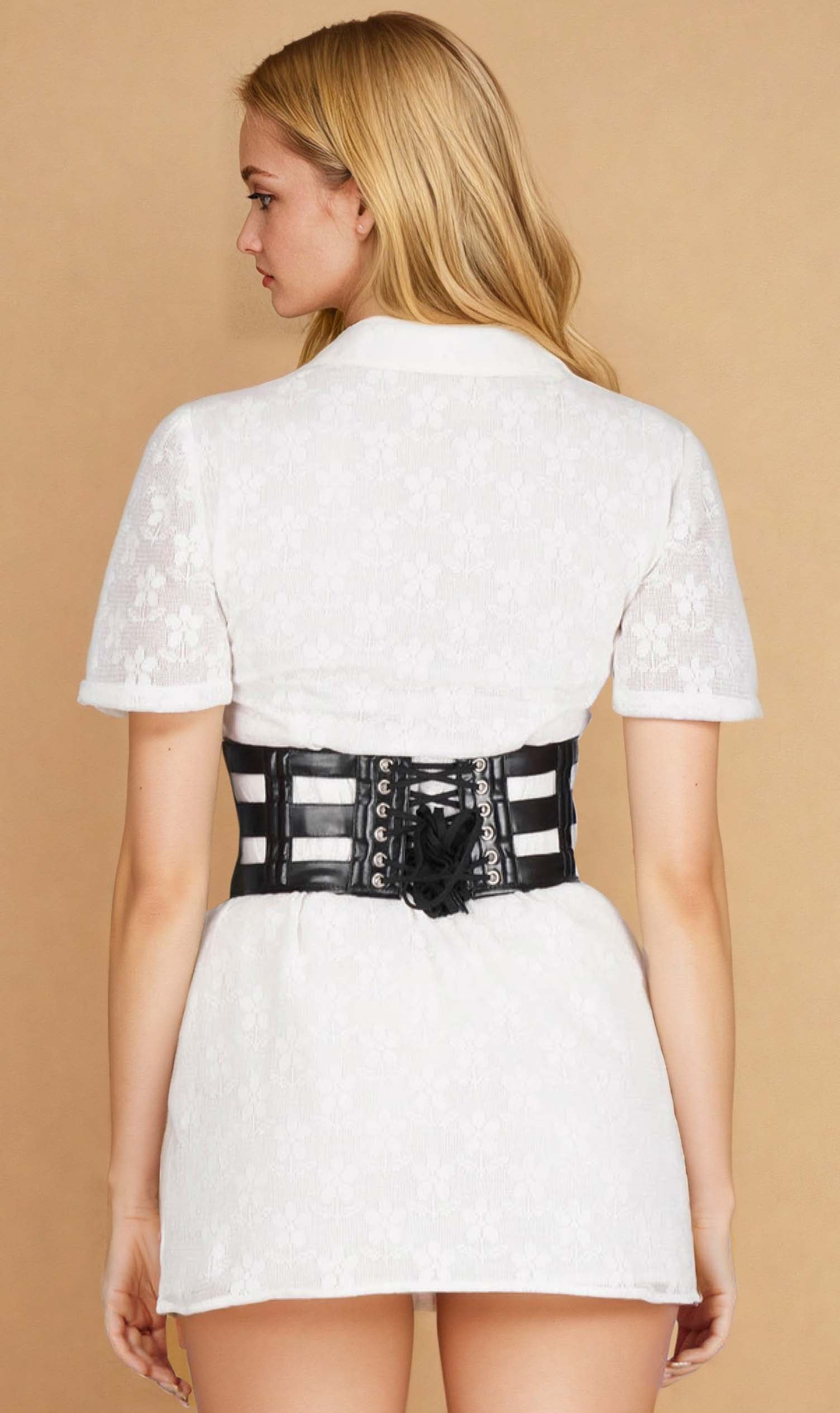 Merridan Black Corset Belt
