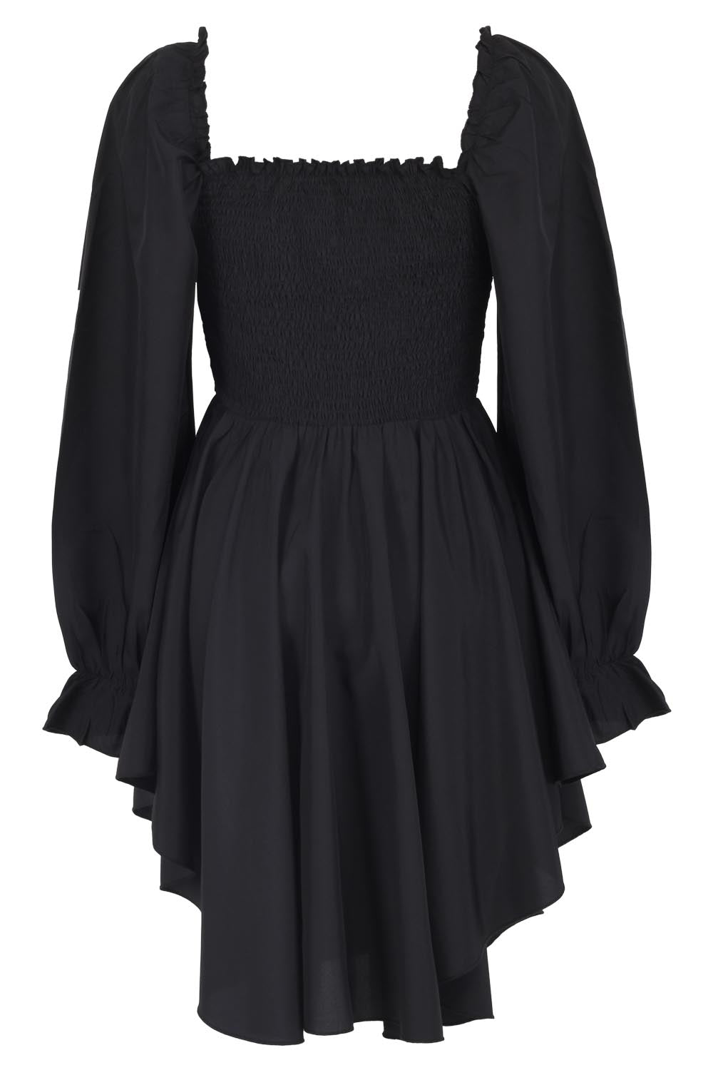 Corley Brocade Dress with Bishop Sleeves