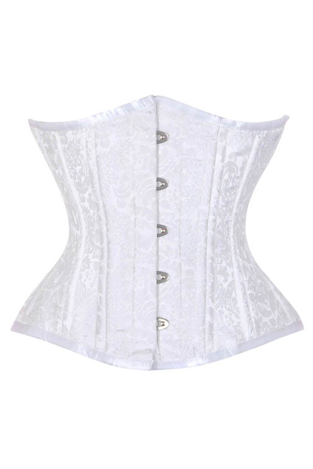 Catalina White Waist Training Corset