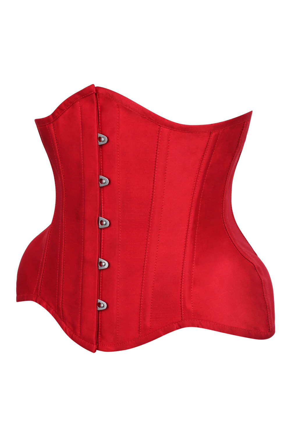 Maia Underbust Curvy Red Corset