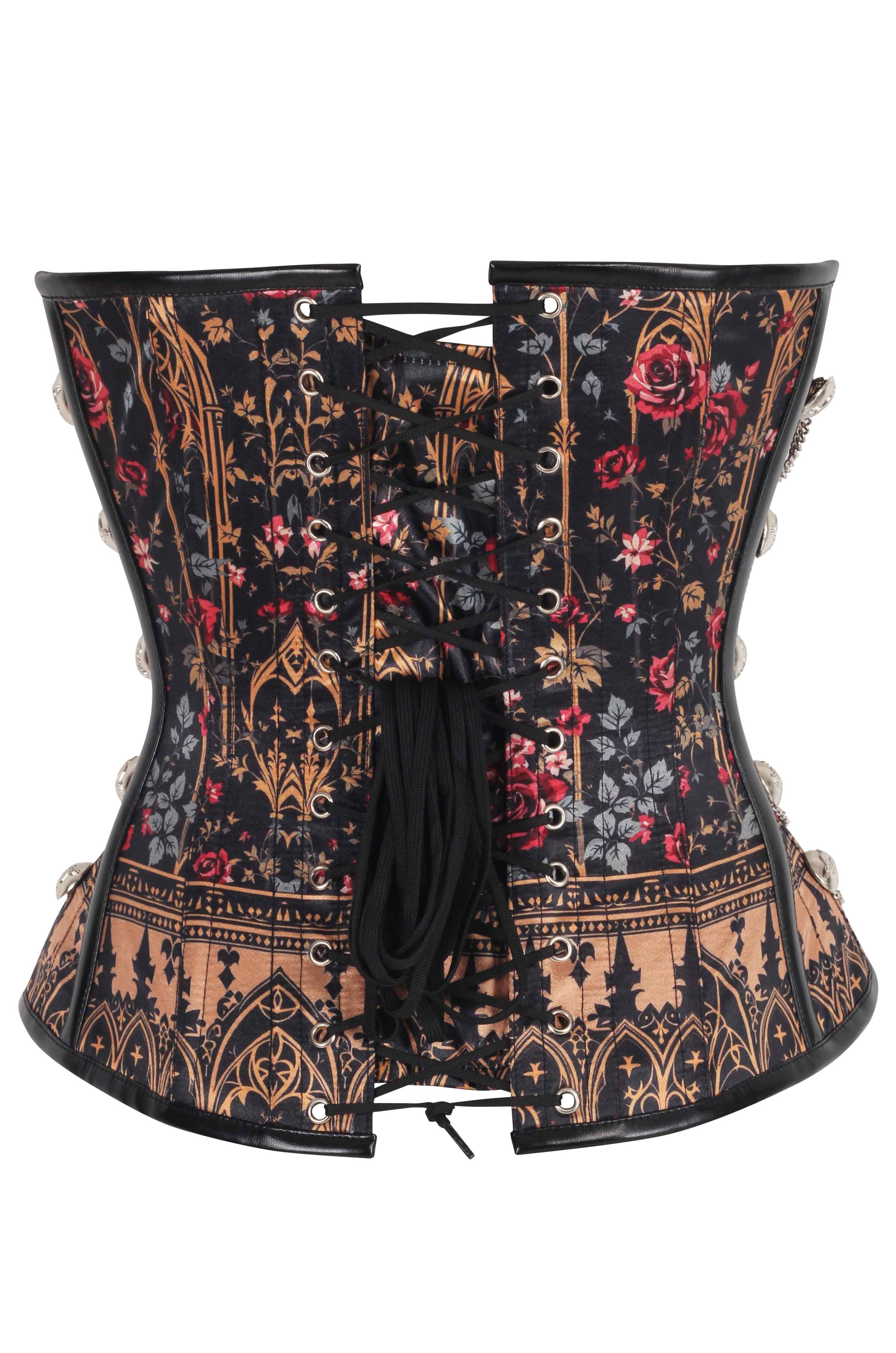 Kade Midnight Cathedral Bloom Corset