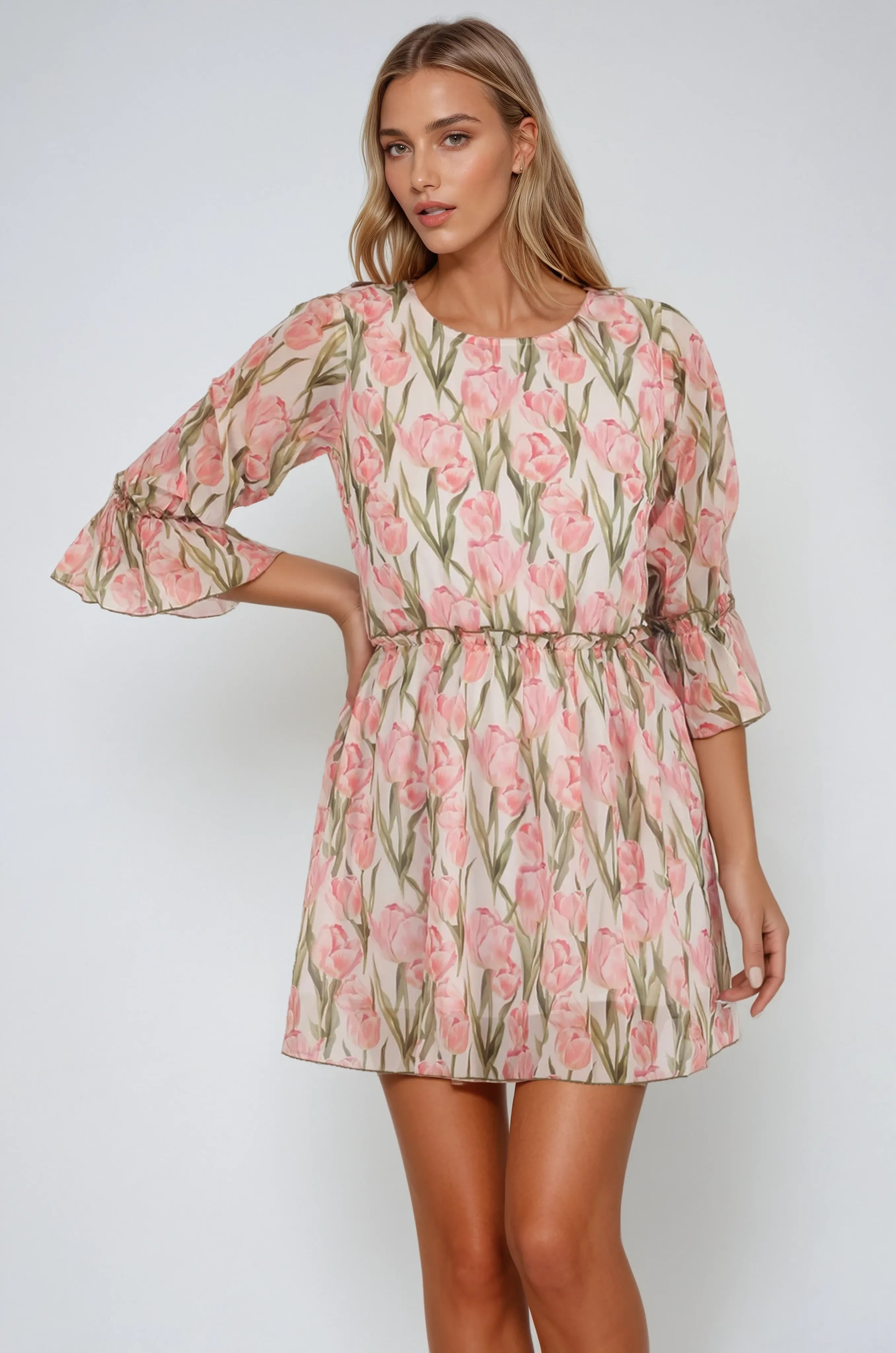 Merlin Boat Neck Dress