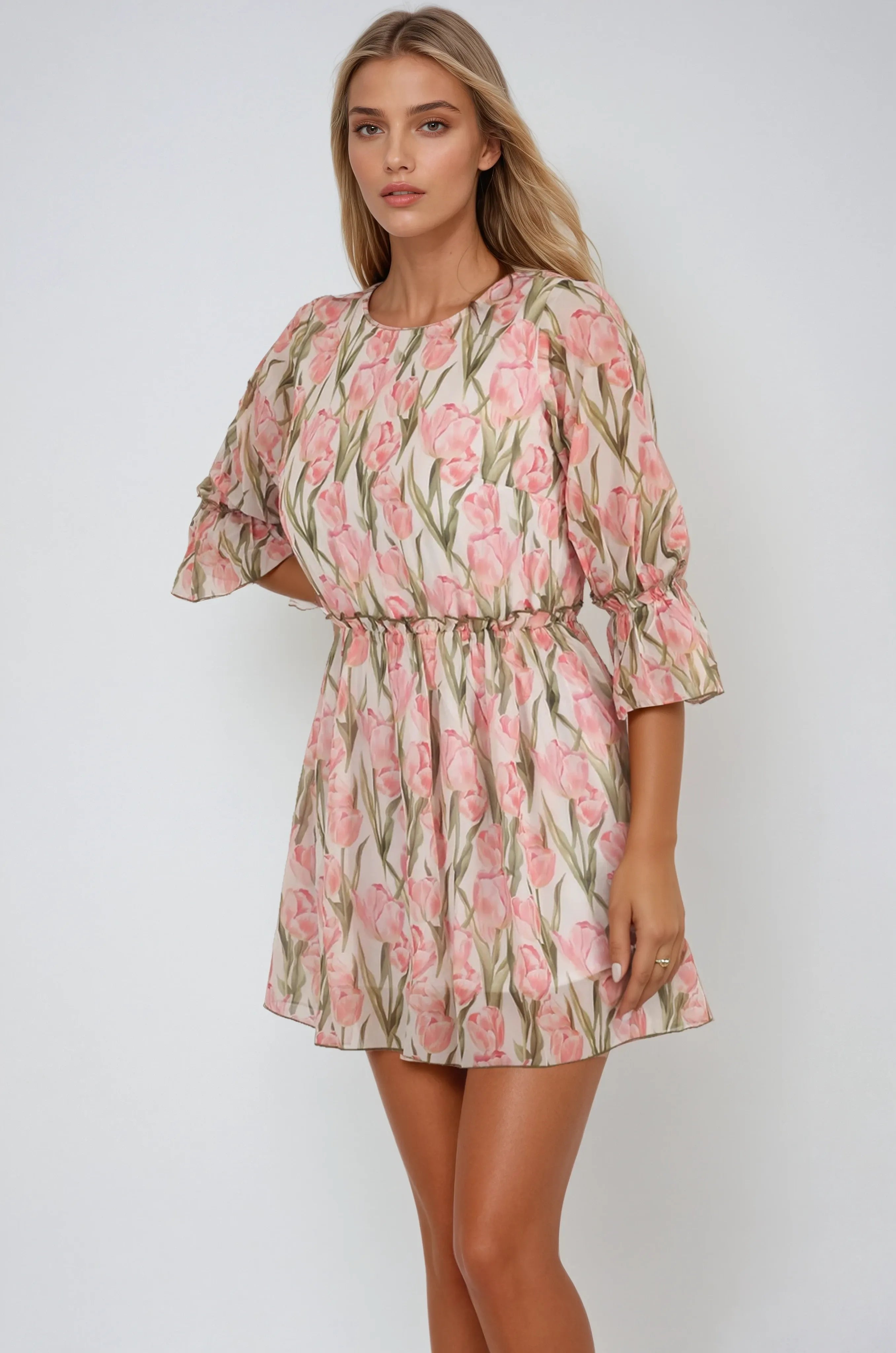 Merlin Boat Neck Dress