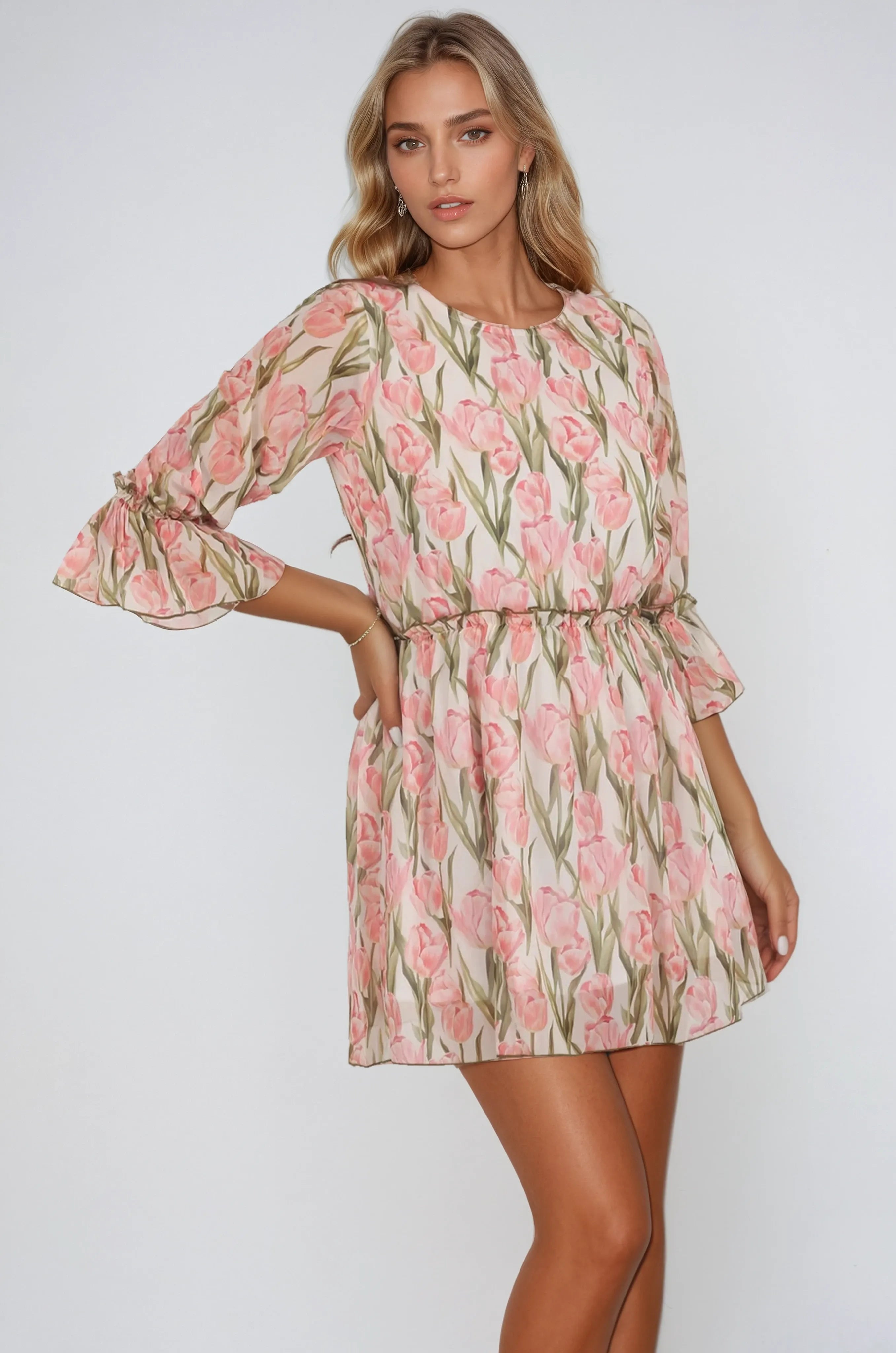 Merlin Boat Neck Dress