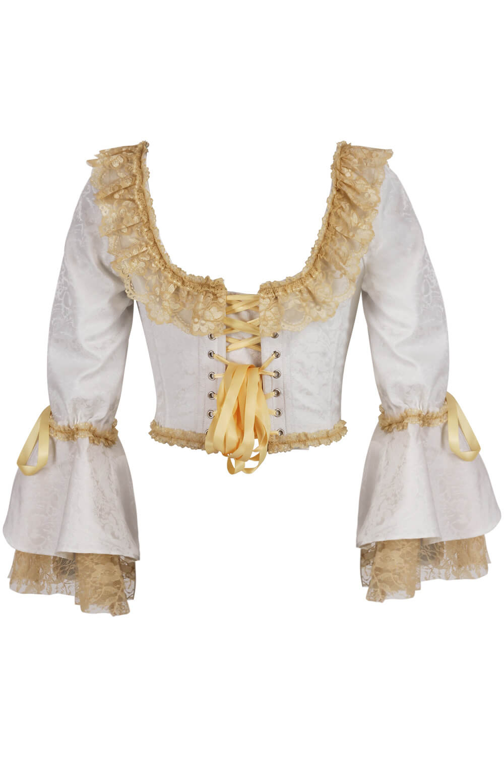 Darbey Rococo Brocade Overbust Corset