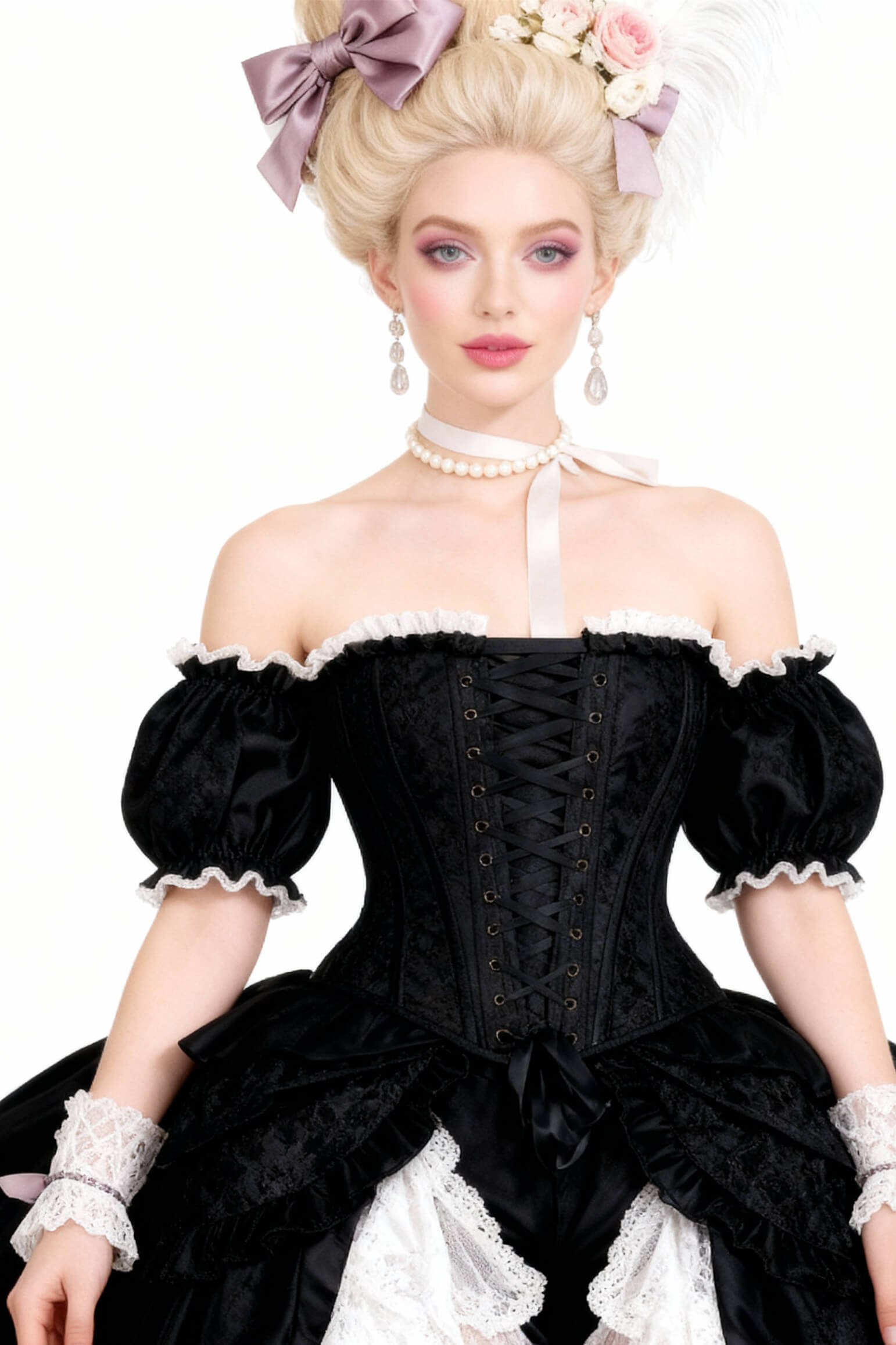 Reiko Cinderella Rococo Overbust Corset