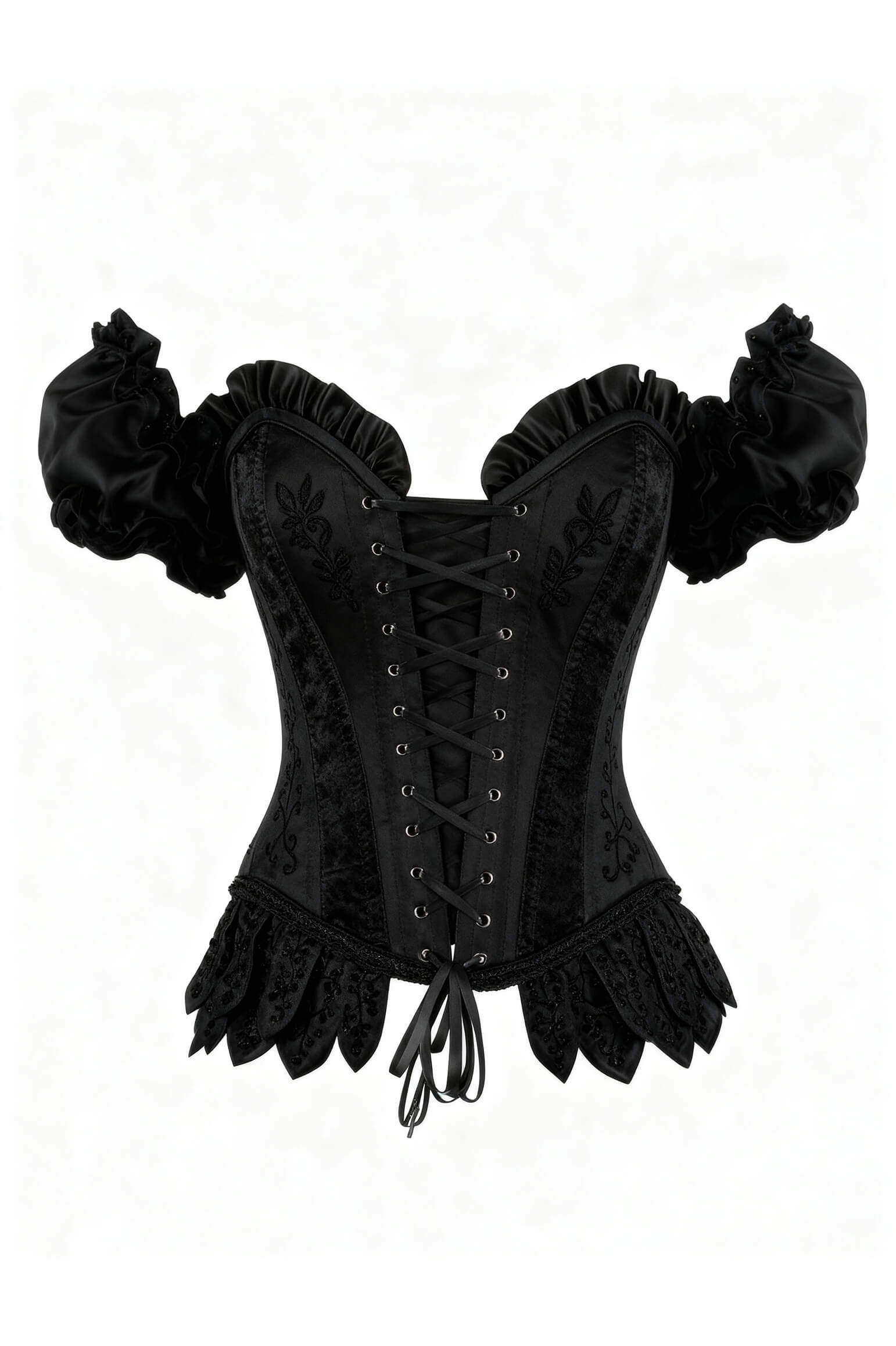 Kilee Rococo Overbust Valkyrie Embroidery Corset